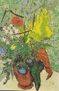 Vincent Van Gogh Wild flowers and thistles in a vase china oil painting artist